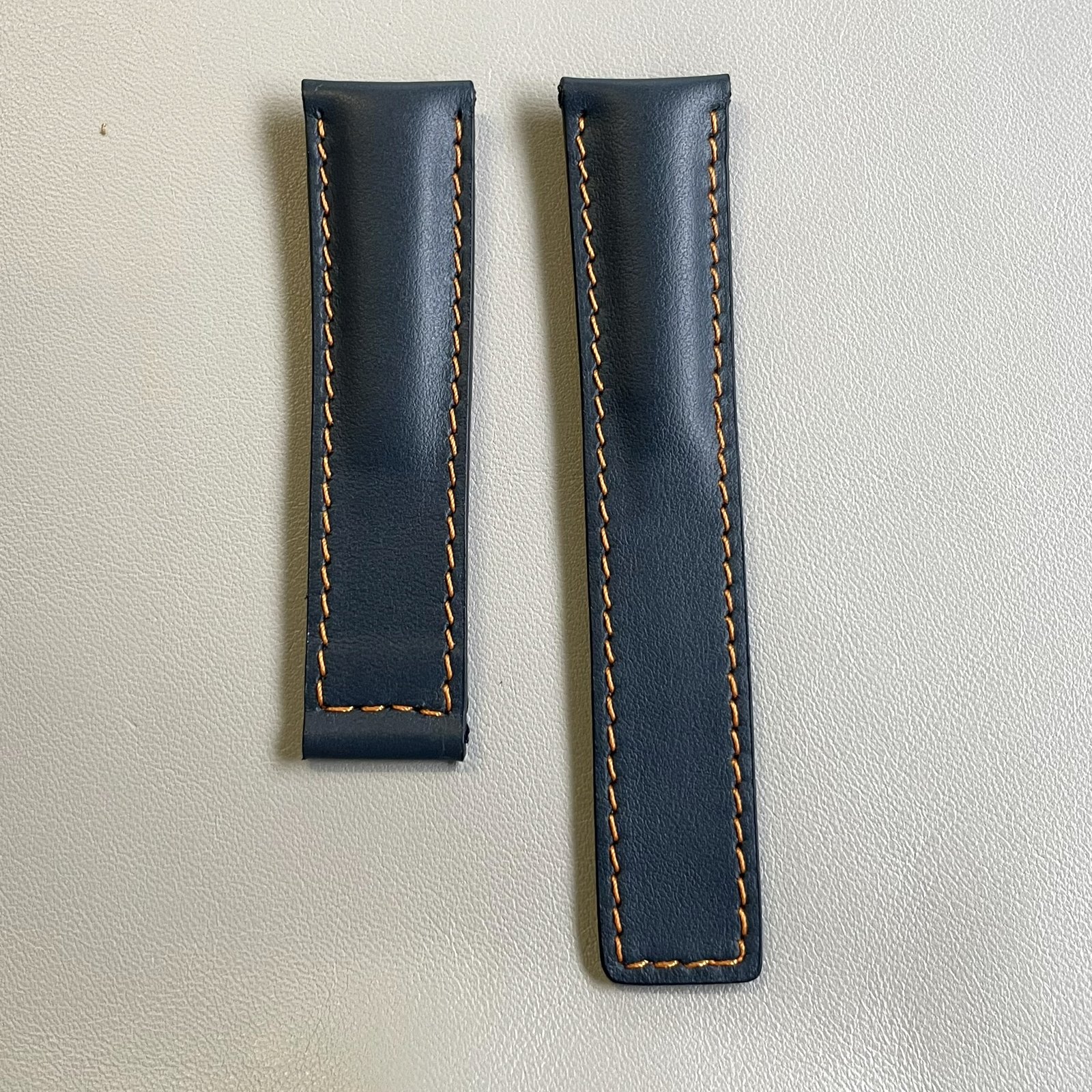 Vitello blu compatibile Tag Heuer Carrera - immagine 4