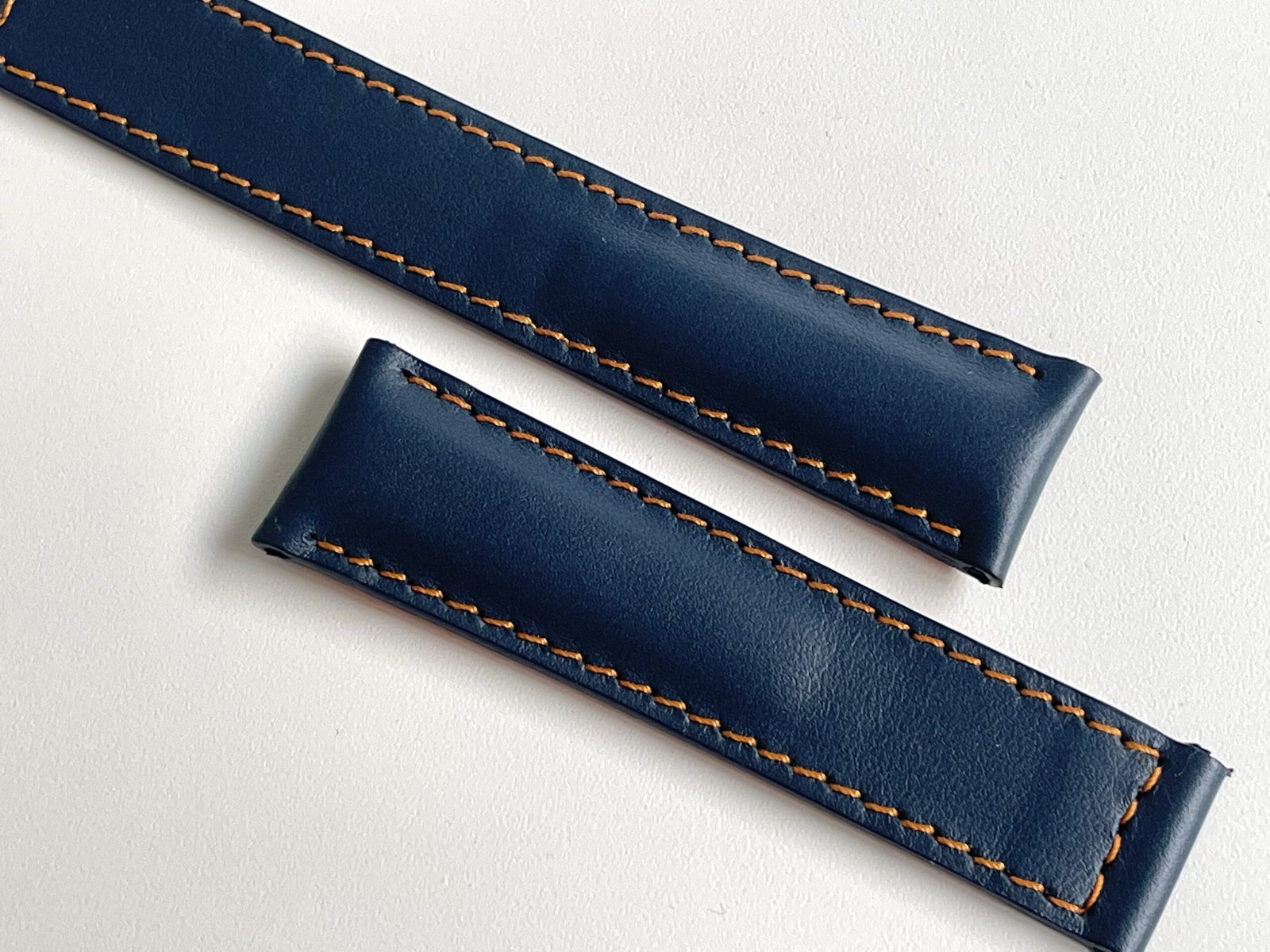 Vitello blu compatibile Tag Heuer Carrera - immagine 5