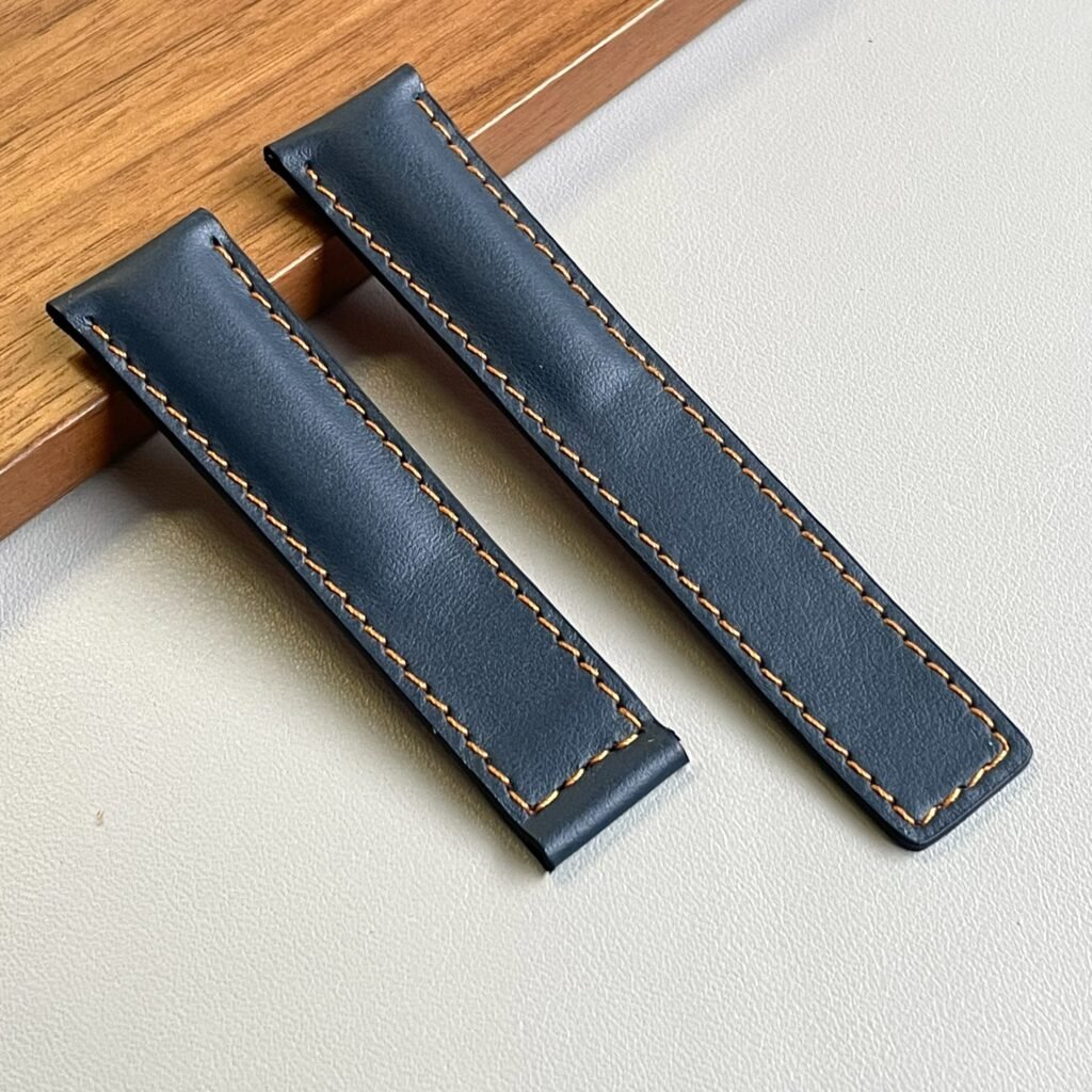 Vitello blu compatibile Tag Heuer Carrera