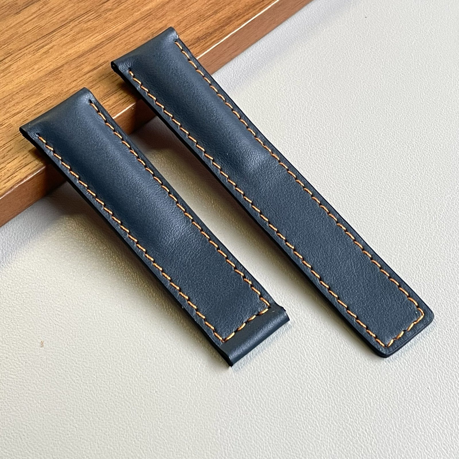 Vitello blu compatibile Tag Heuer Carrera