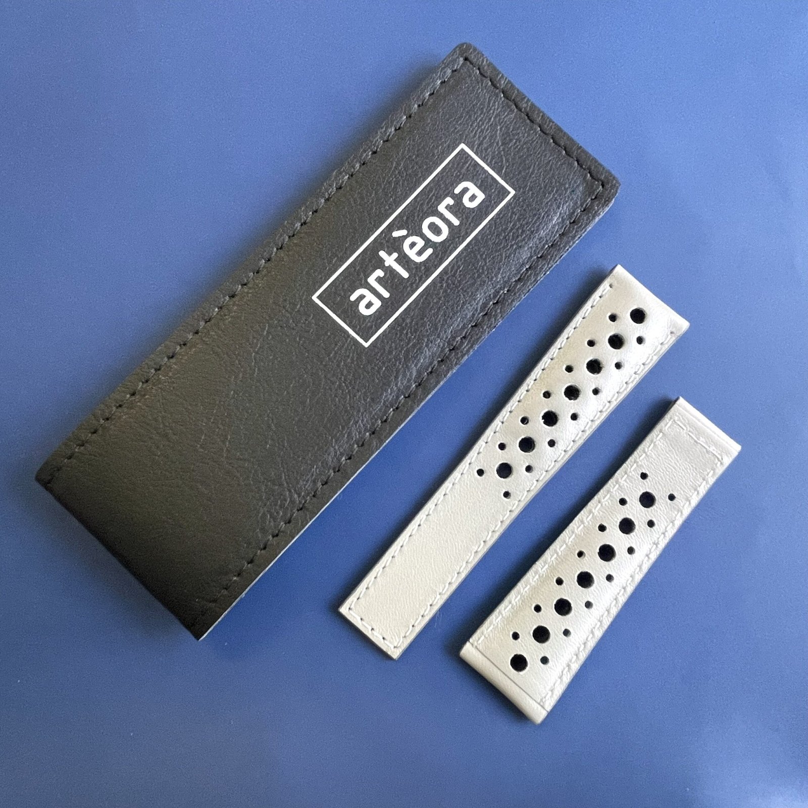 Vitello grigio Big Racing compatibile Tag Heuer Monaco - immagine 6