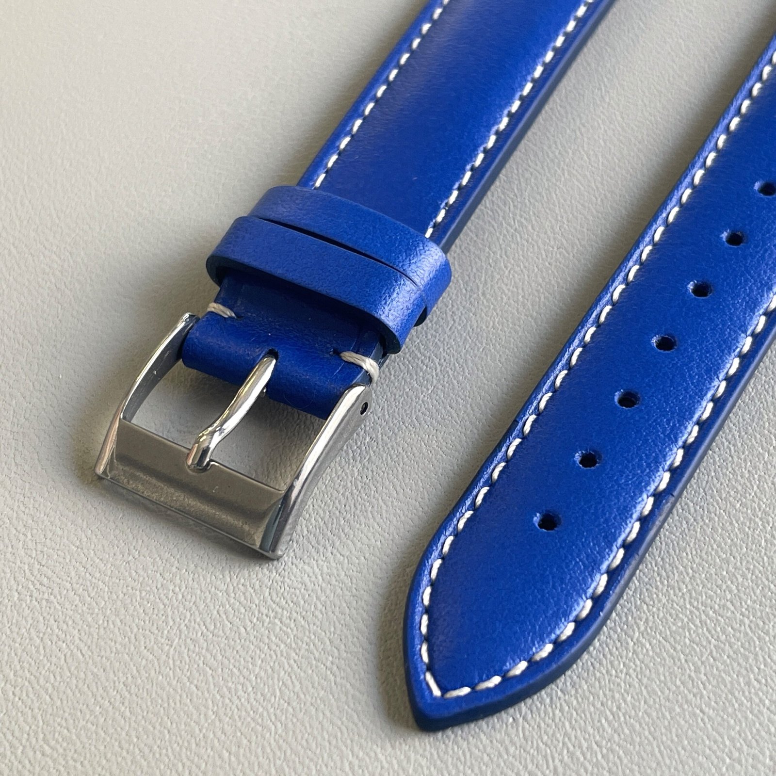 vitello liscio blu - immagine 2
