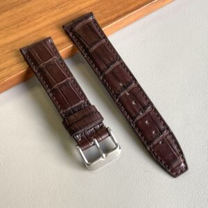 Alligatore marrone compatibile IWC
