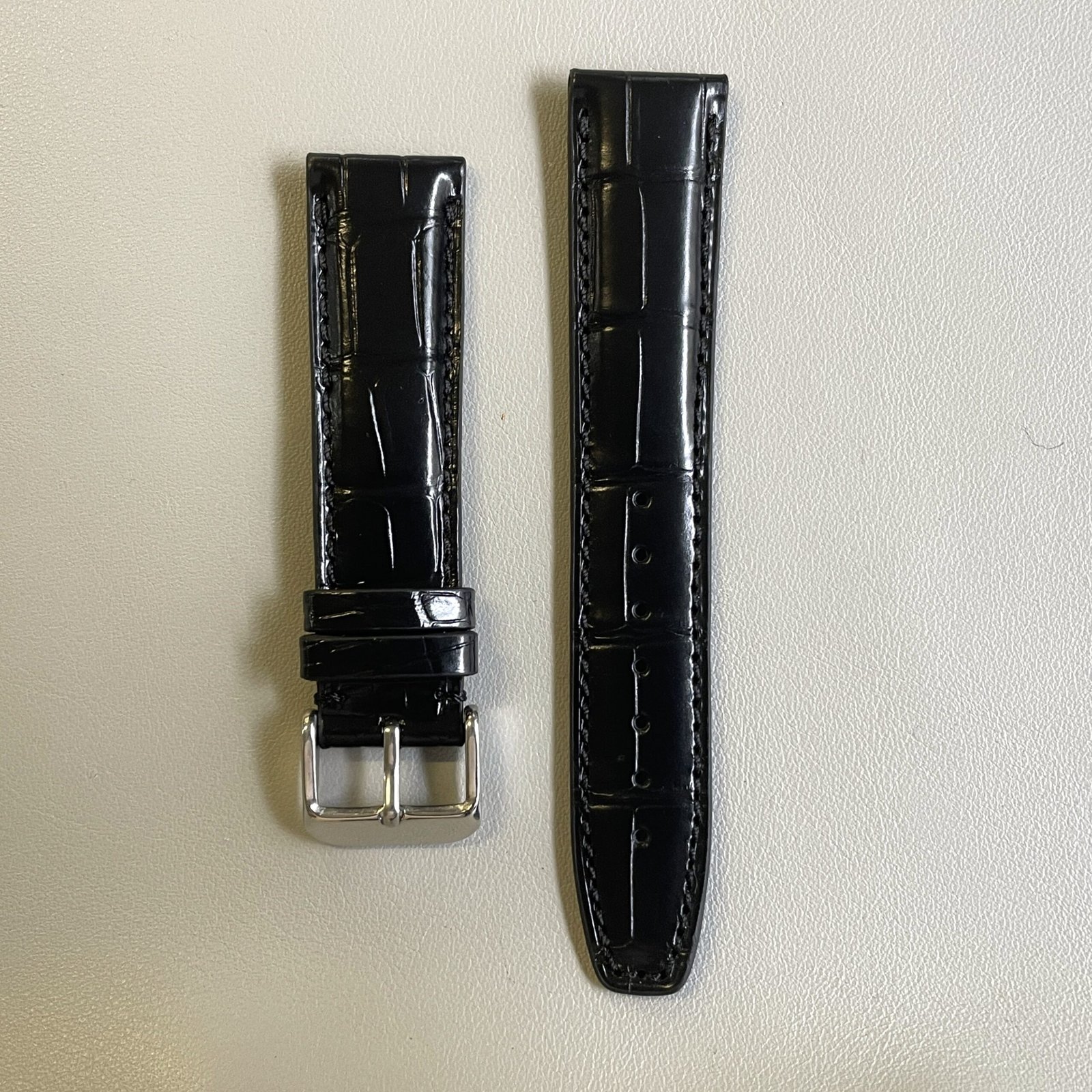 Alligatore nero compatibile IWC - Image 7
