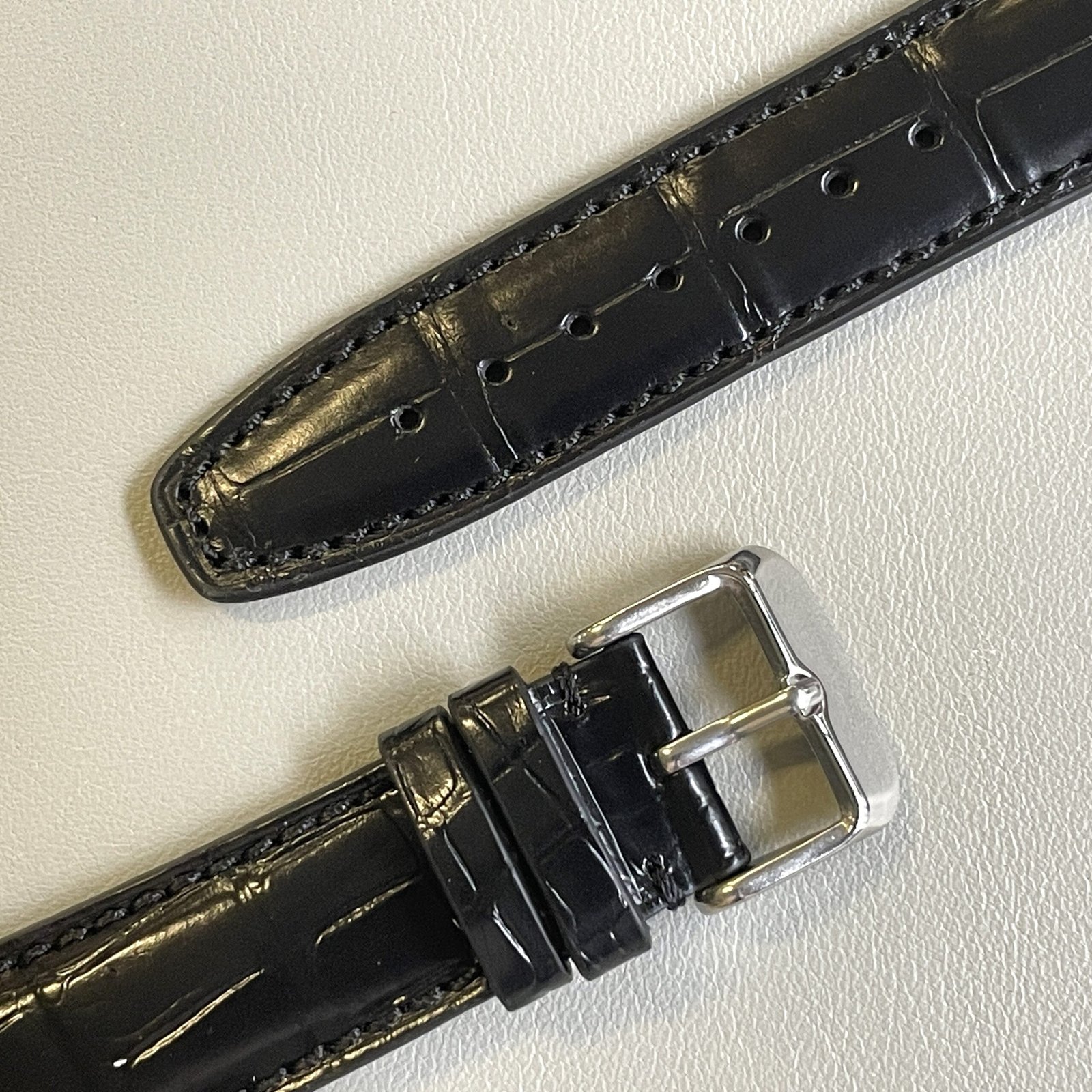 Alligatore nero compatibile IWC - Image 4