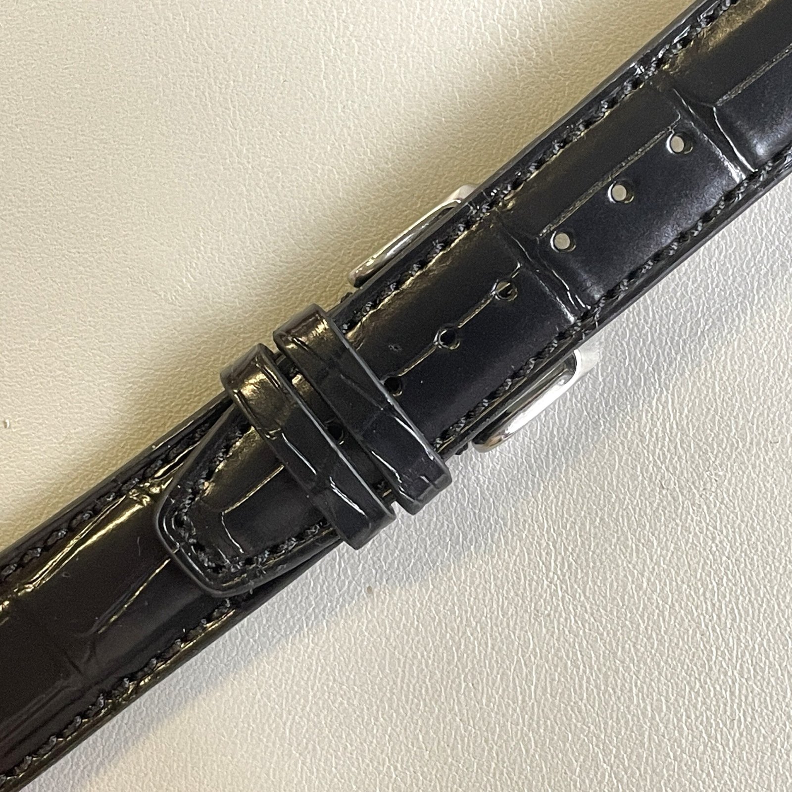 Alligatore nero compatibile IWC - Image 5