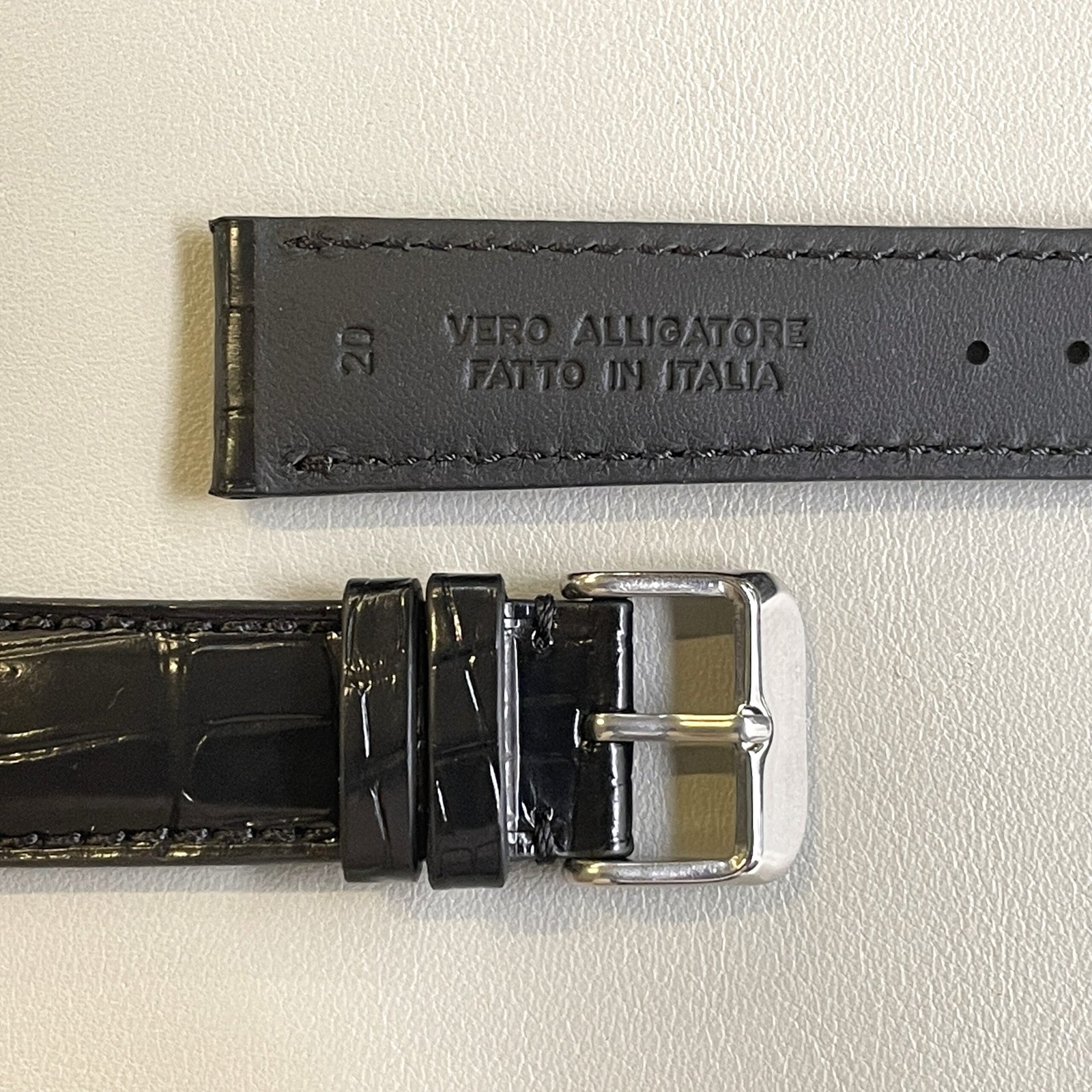 Alligatore nero compatibile IWC - Image 6